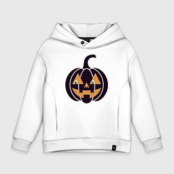 Детское худи оверсайз Тыква Джек фонарь Хэллоуин