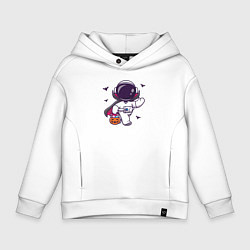 Детское худи оверсайз Космонавт с конфетками