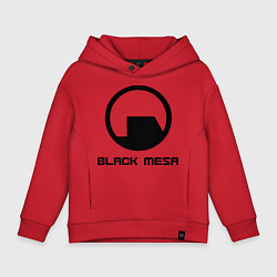 Детское худи оверсайз Black Mesa: Logo