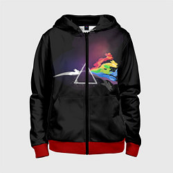 Толстовка на молнии детская Покемоны, цвет: 3D-красный