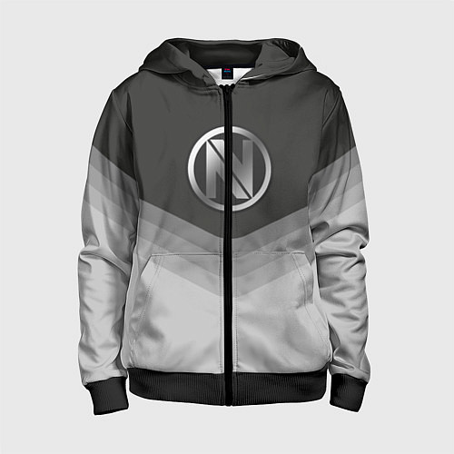 Детская толстовка на молнии EnVyUs Uniform / 3D-Черный – фото 1