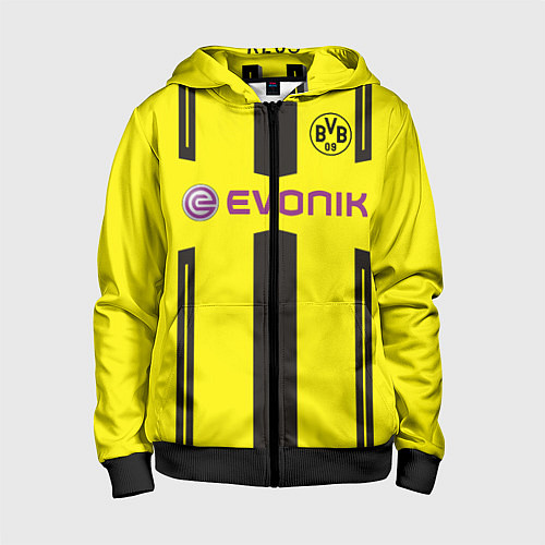 Детская толстовка на молнии BVB: Marco Reus / 3D-Черный – фото 1