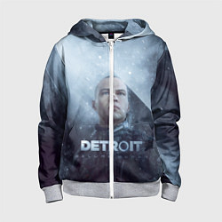 Толстовка на молнии детская Become Human, цвет: 3D-меланж