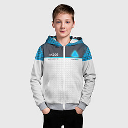 Толстовка на молнии детская Detroit: RK900, цвет: 3D-меланж — фото 2