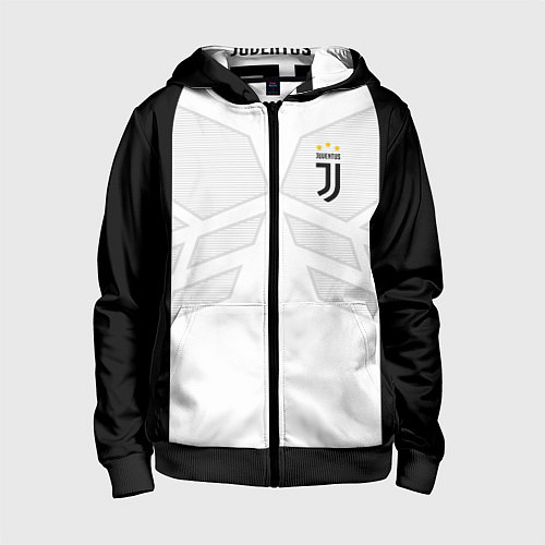 Детская толстовка на молнии JUVENTUS SPORT / 3D-Черный – фото 1