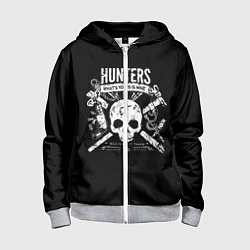 Толстовка на молнии детская Hunters: What Yours is Mine, цвет: 3D-меланж