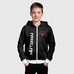 Толстовка на молнии детская FaZe Clan: E-Sports, цвет: 3D-белый — фото 2
