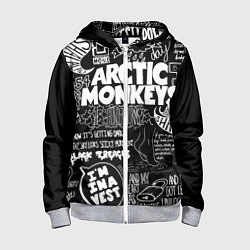 Детская толстовка на молнии Arctic Monkeys: I'm in a Vest