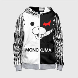 Детская толстовка на молнии MONOKUMA