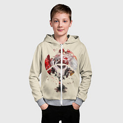 Толстовка на молнии детская Tokyo Ghoul, цвет: 3D-меланж — фото 2