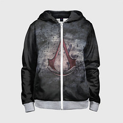 Толстовка на молнии детская Assassin’s Creed, цвет: 3D-меланж