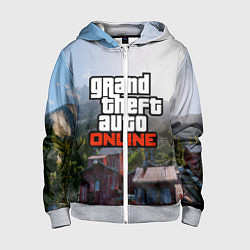 Детская толстовка на молнии GTA Online