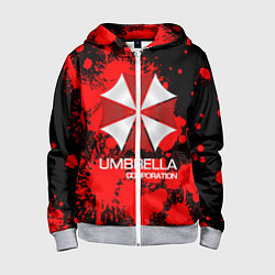 Детская толстовка на молнии UMBRELLA CORP