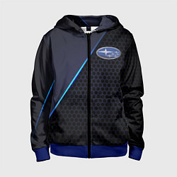 Детская толстовка на молнии SUBARU