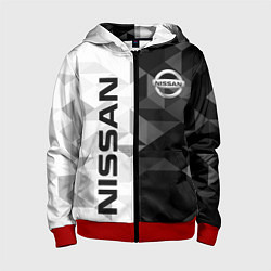 Детская толстовка на молнии NISSAN