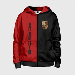 Детская толстовка на молнии PORSCHE