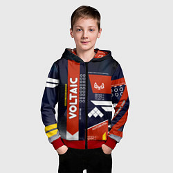 Толстовка на молнии детская Кровавый спорт, цвет: 3D-красный — фото 2