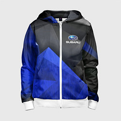 Детская толстовка на молнии SUBARU