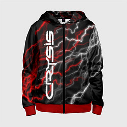 Детская толстовка на молнии CRYSIS