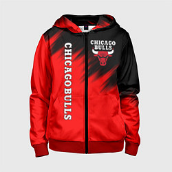 Детская толстовка на молнии CHICAGO BULLS