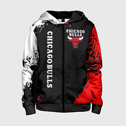 Детская толстовка на молнии CHICAGO BULLS