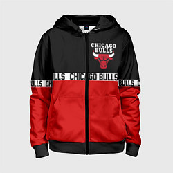 Детская толстовка на молнии CHICAGO BULLS