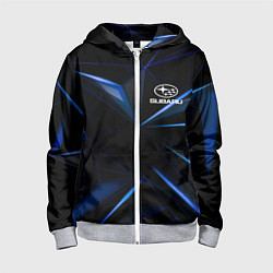 Детская толстовка на молнии SUBARU