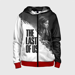 Толстовка на молнии детская THE LAST OF US 2, цвет: 3D-красный