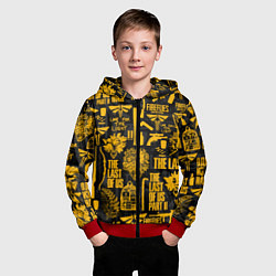 Толстовка на молнии детская THE LAST OF US 2, цвет: 3D-красный — фото 2