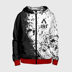 Толстовка на молнии детская Apex Legends, цвет: 3D-красный