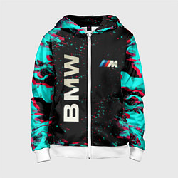 Детская толстовка на молнии BMW
