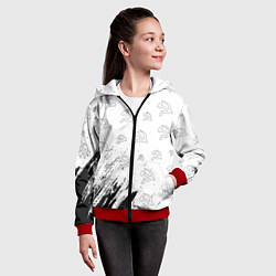 Толстовка на молнии детская USSR СССР, цвет: 3D-красный — фото 2