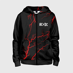 Детская толстовка на молнии AC DС