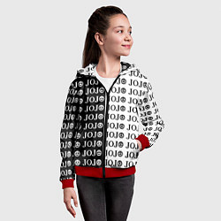 Толстовка на молнии детская JoJo Bizarre Adventure, цвет: 3D-красный — фото 2