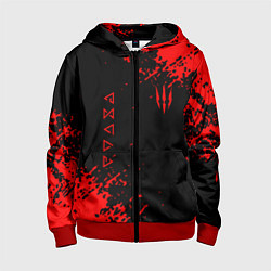 Детская толстовка на молнии The Witcher