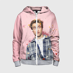 Толстовка на молнии детская ROBERT PATTINSON, цвет: 3D-меланж