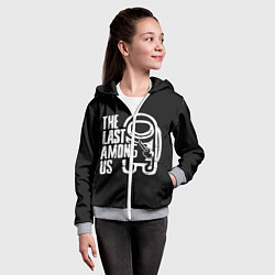 Толстовка на молнии детская The Last Among Us, цвет: 3D-меланж — фото 2