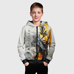 Толстовка на молнии детская DESTINY, WARLOCK, цвет: 3D-черный — фото 2