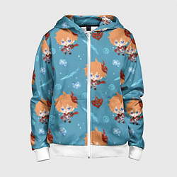 Детская толстовка на молнии Чиби Чайльд