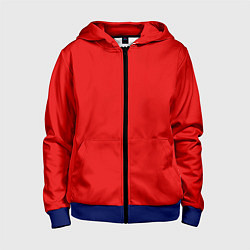 Детская толстовка на молнии КРАСНАЯ МАСКА