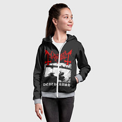 Толстовка на молнии детская Mayhem, цвет: 3D-меланж — фото 2