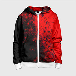 Детская толстовка на молнии Пятна Крови