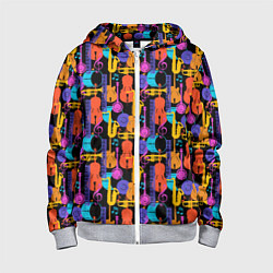 Детская толстовка на молнии Джаз