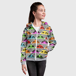 Толстовка на молнии детская АКАДЕМИЯ АМБРЕЛЛА, цвет: 3D-меланж — фото 2