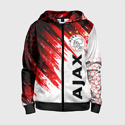 Детская толстовка на молнии FC AJAX AMSTERDAM ФК АЯКС