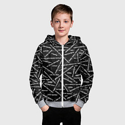 Толстовка на молнии детская ELYSIUM SONGS PATTERN Z, цвет: 3D-меланж — фото 2