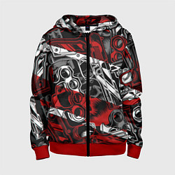 Детская толстовка на молнии Оружейный барон