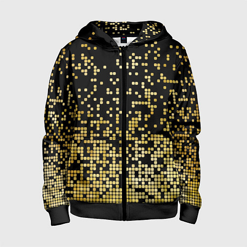 Детская толстовка на молнии Fashion Pattern 2028 / 3D-Черный – фото 1