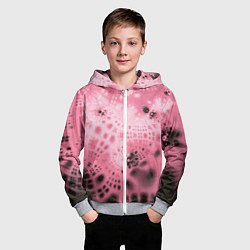Толстовка на молнии детская Коллекция Journey Розовый 588-4-pink, цвет: 3D-меланж — фото 2