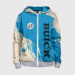 Детская толстовка на молнии Buick Logo emblem